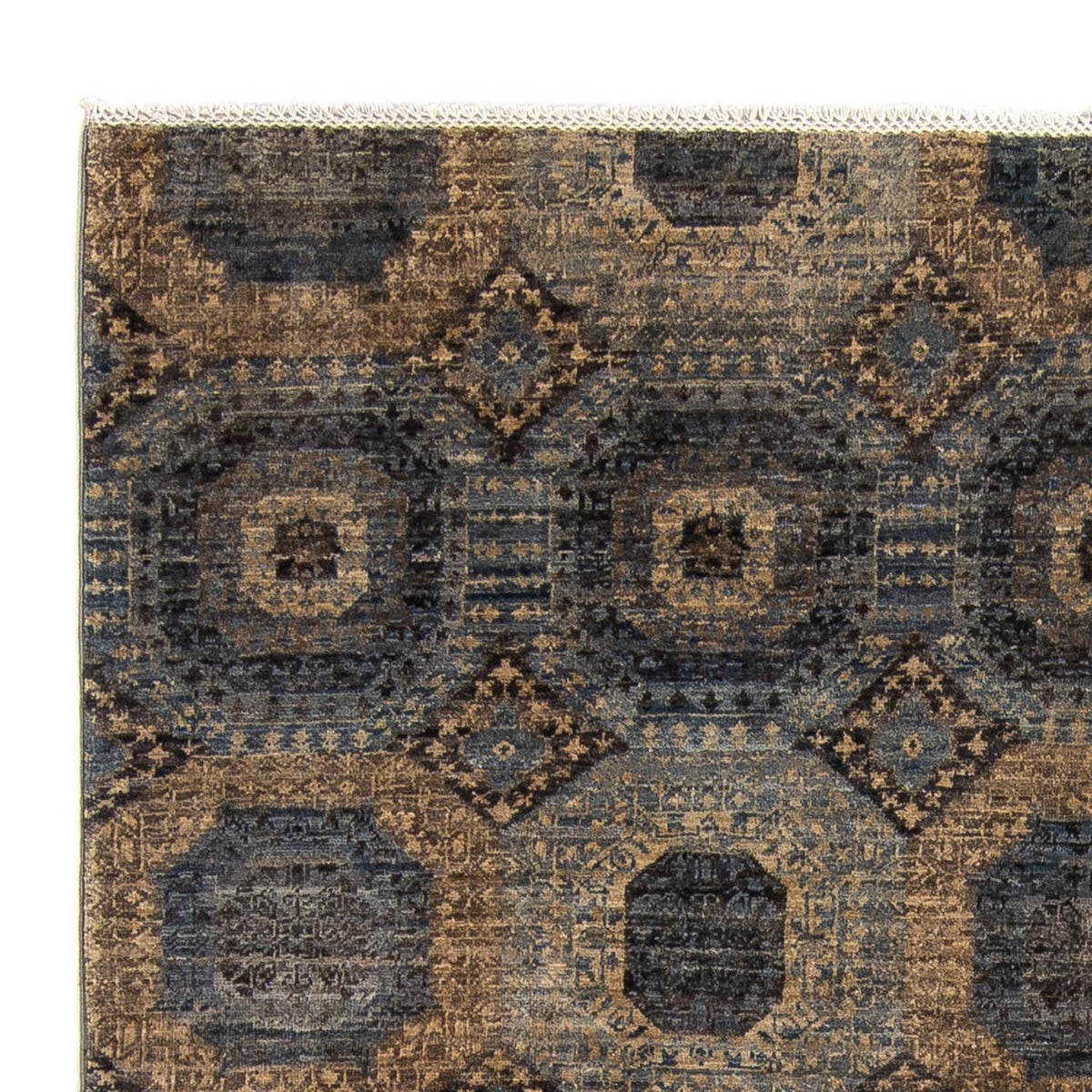 Designer Teppich 198x288cm - mehrfarbig
