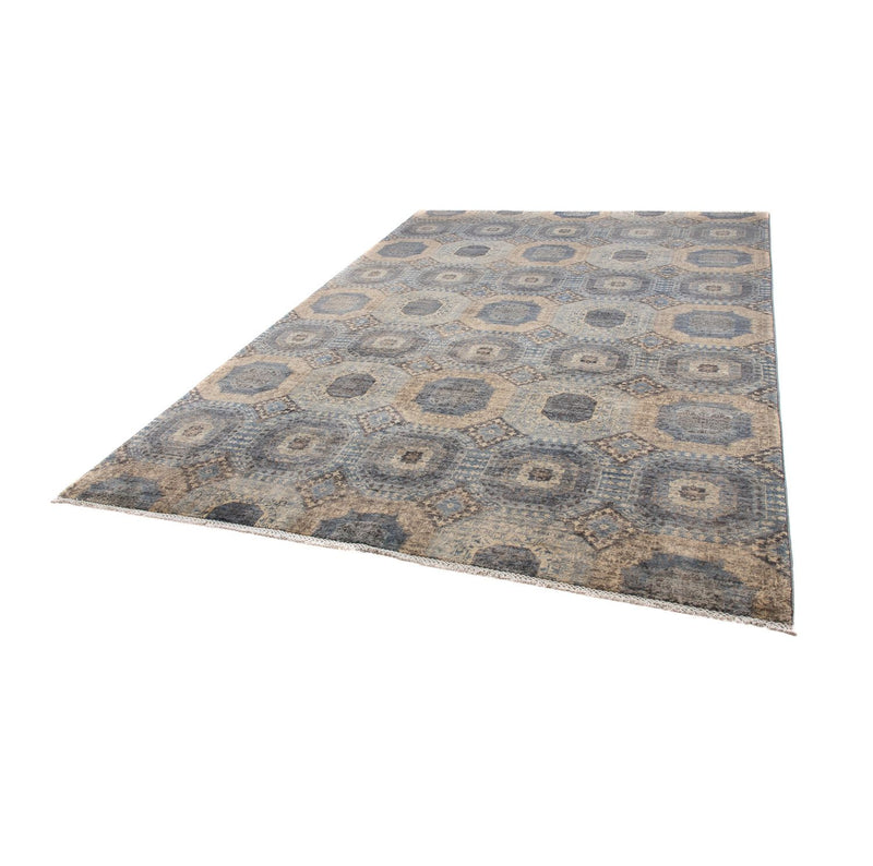 Designer Teppich 198x288cm - mehrfarbig
