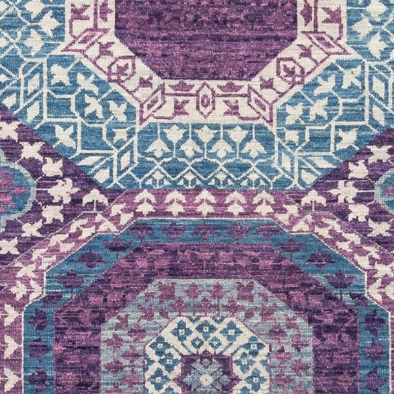 Designer Teppich 156x210cm - mehrfarbig