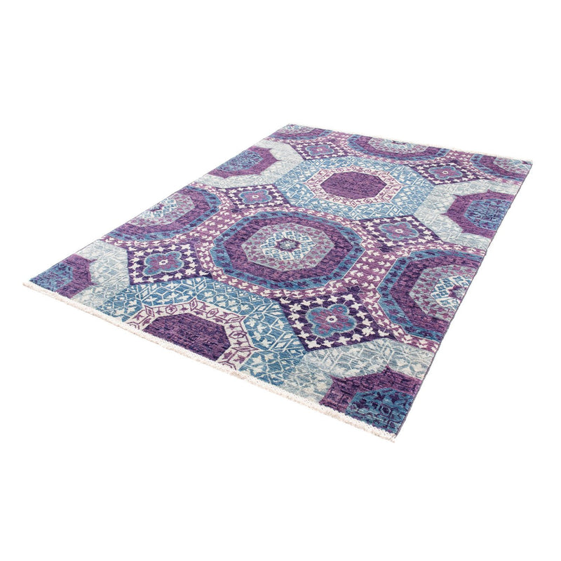 Designer Teppich 156x210cm - mehrfarbig
