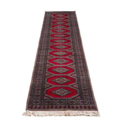 Buchara Teppich 62x314cm - Orientteppich - dunkelrot