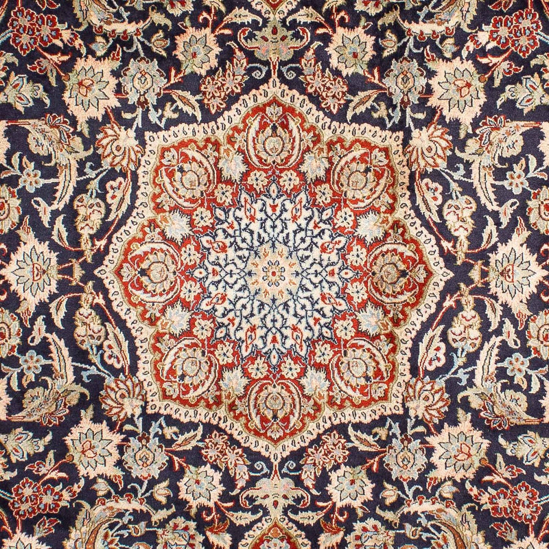 Sarough Teppich 196x300cm - Perserteppich - dunkelblau