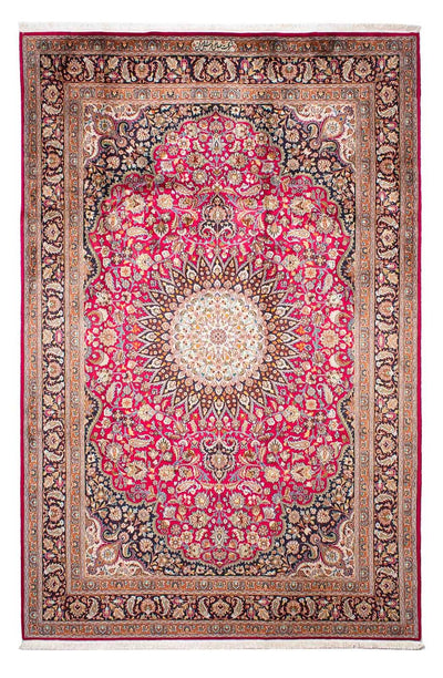 Maschad Teppich 200x302cm - Perserteppich - rot