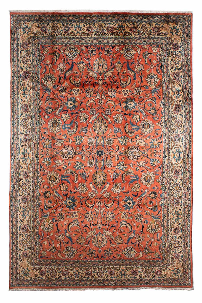 Sarough Teppich 211x321cm - Perserteppich - rost