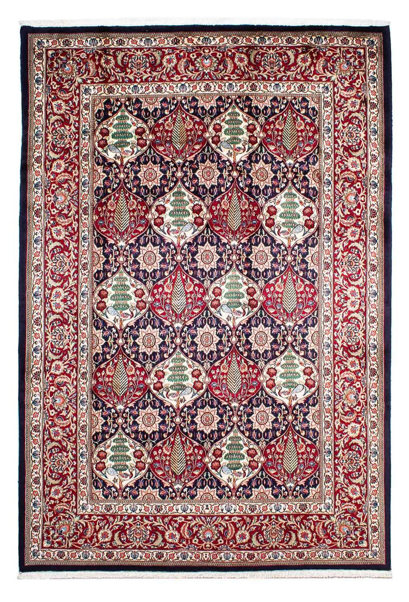 Sarough Teppich 200x297cm - Perserteppich - dunkelblau