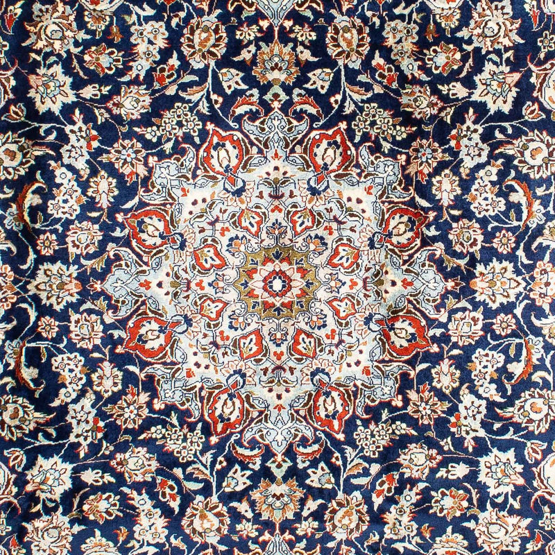Sarough Teppich 214x302cm - Perserteppich - dunkelblau