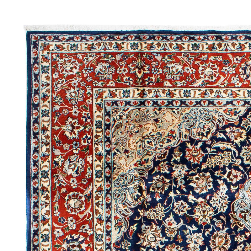Sarough Teppich 214x302cm - Perserteppich - dunkelblau