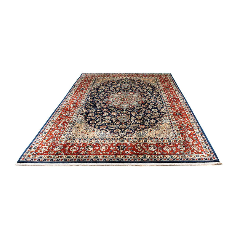 Sarough Teppich 214x302cm - Perserteppich - dunkelblau