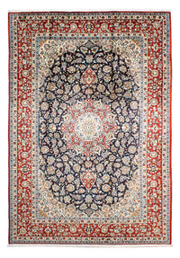 Keshan Teppich 208x293cm - Perserteppich - dunkelblau – product image