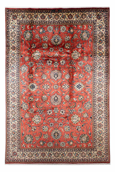 Sarough Teppich 216x318cm - Perserteppich - dunkelrot