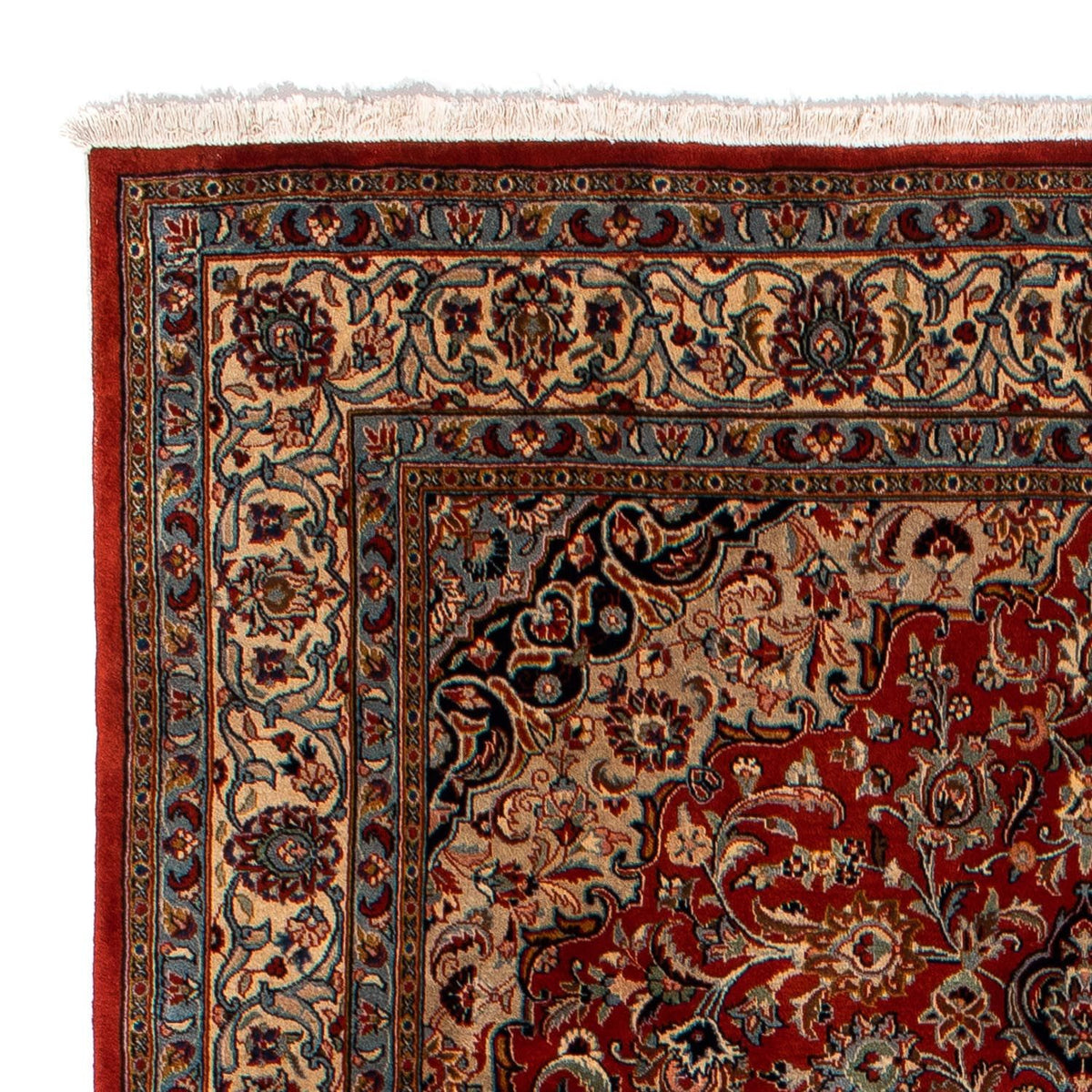 Maschad Teppich 200x295cm - Perserteppich - dunkelrot