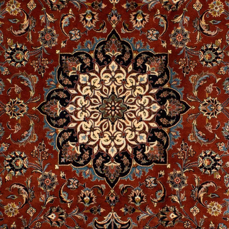 Maschad Teppich 200x300cm - Perserteppich - dunkelrot