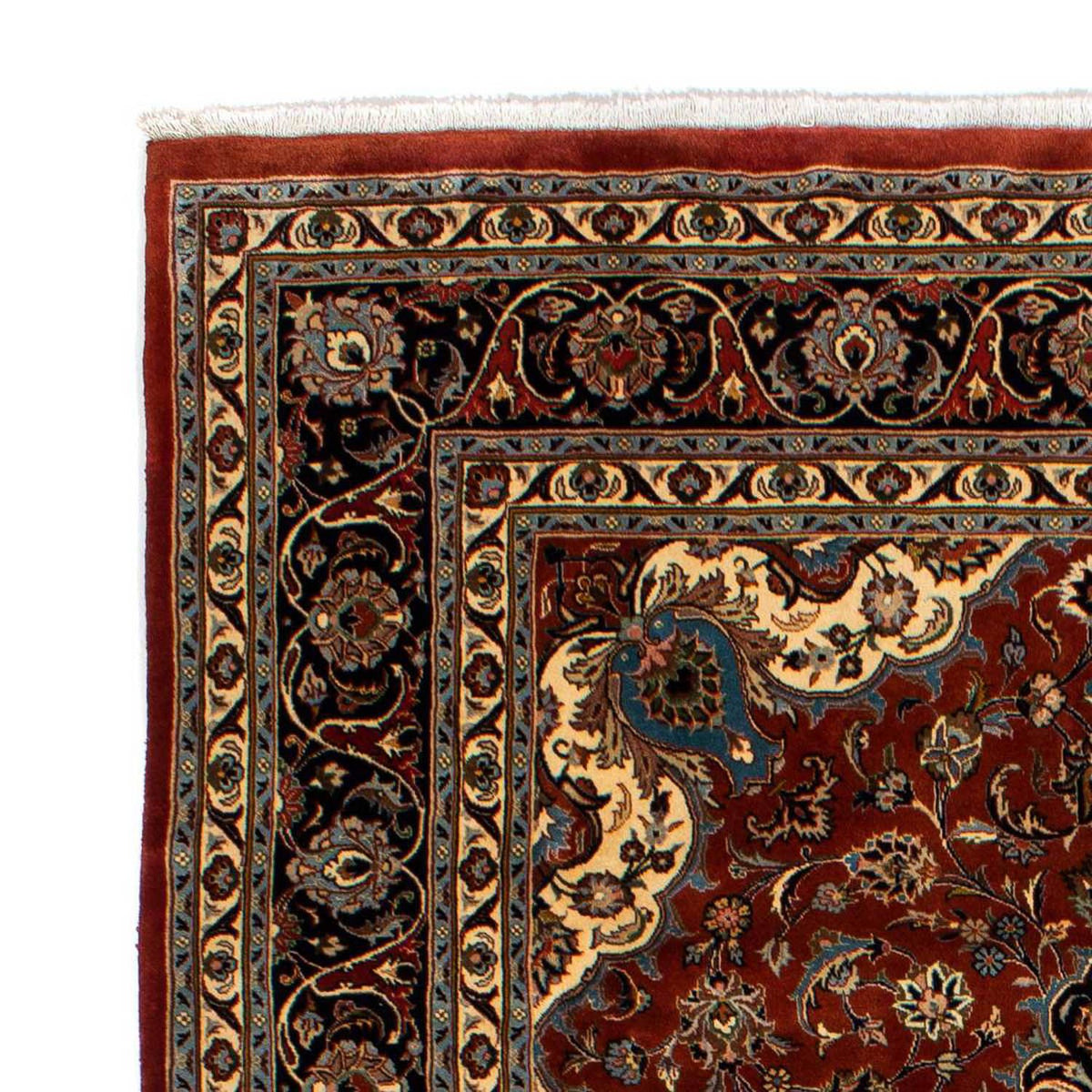 Maschad Teppich 200x300cm - Perserteppich - dunkelrot