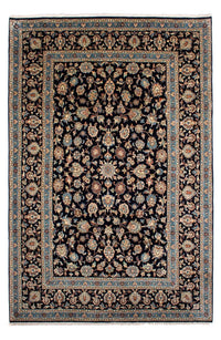 Maschad Teppich 193x296cm - Perserteppich - dunkelblau – product image
