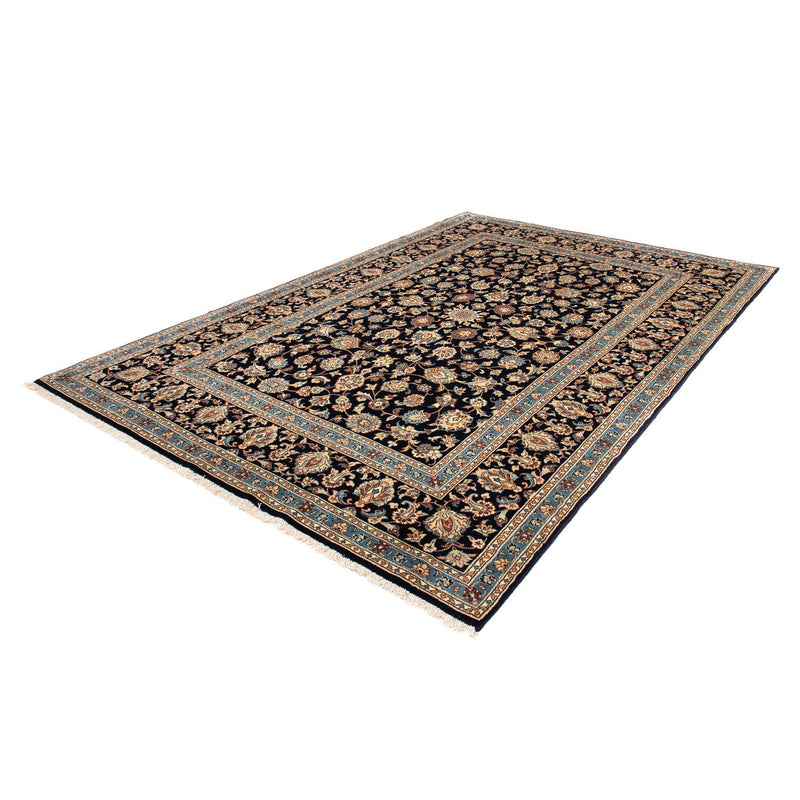 Maschad Teppich 193x296cm - Perserteppich - dunkelblau