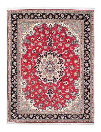Täbriz Teppich 151x201cm - Perserteppich - rot
