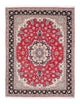 Täbriz Teppich 151x201cm - Perserteppich - rot