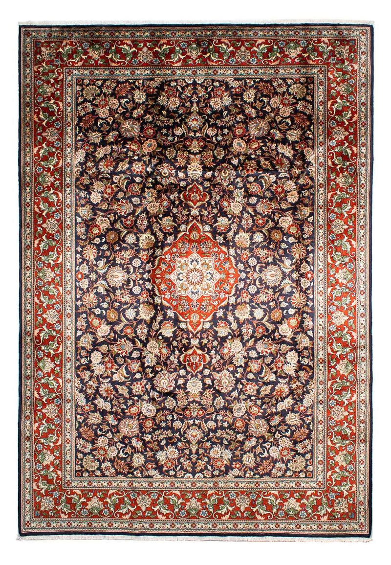 Sarough Teppich 210x297cm - Perserteppich - dunkelblau