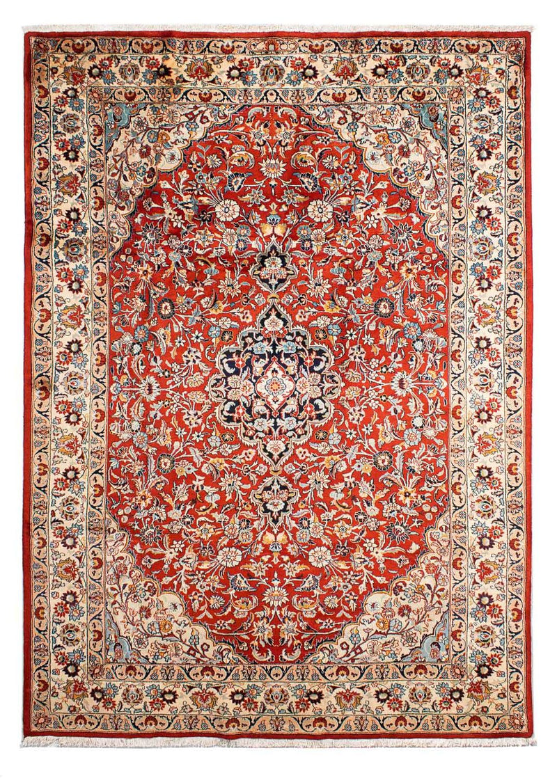 Maschad Teppich 202x289cm - Perserteppich - rot