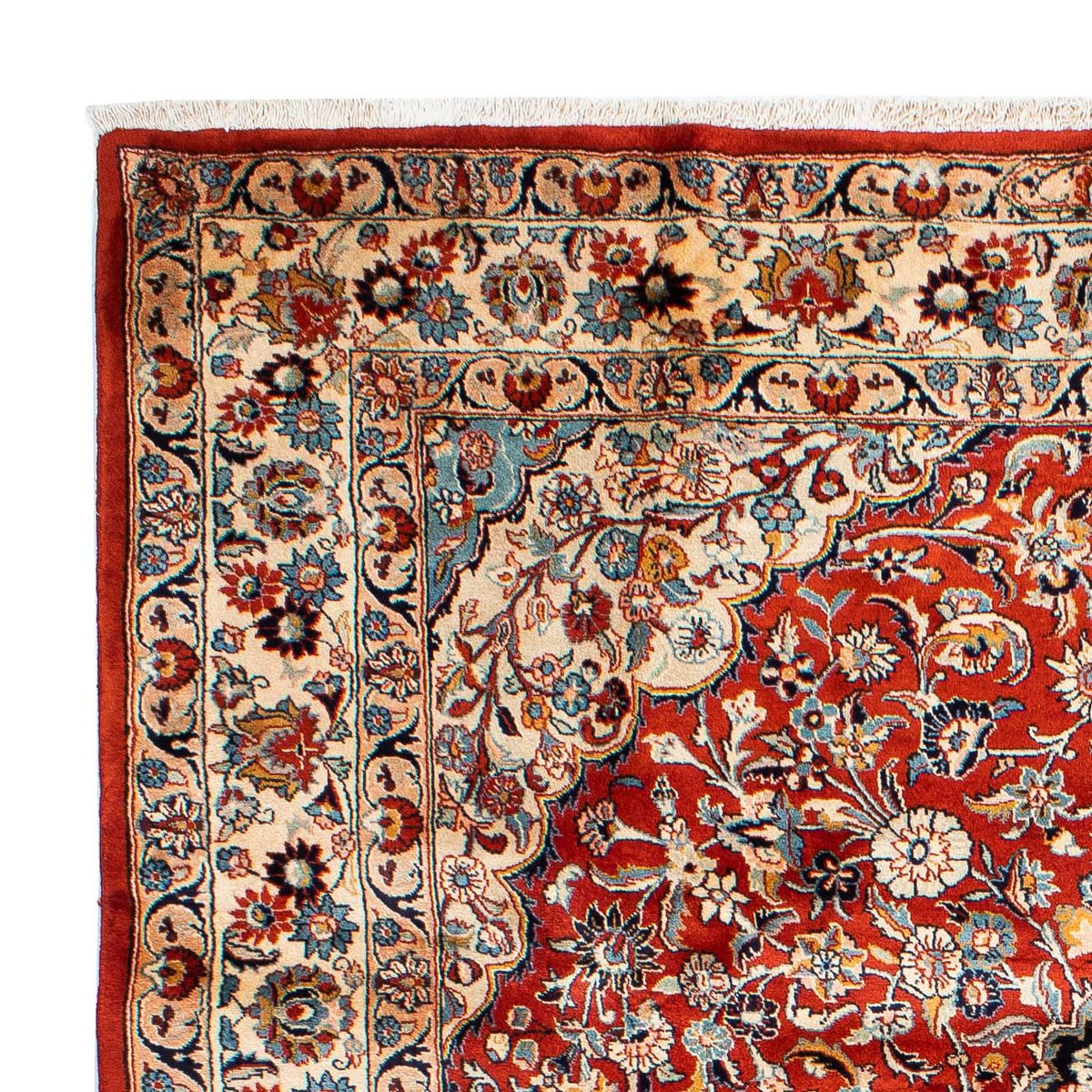 Maschad Teppich 202x289cm - Perserteppich - rot