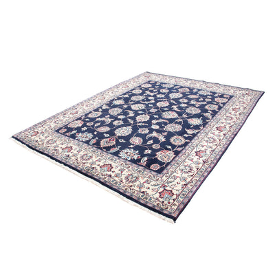 Maschad Teppich 194x252cm - Perserteppich - dunkelblau