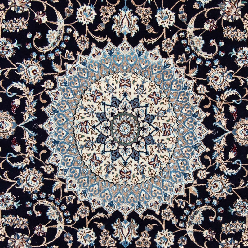 Nain - 9La Teppich 200x302cm - Perserteppich - schwarz
