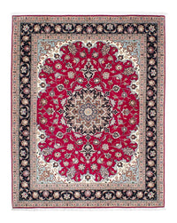 Täbriz - 50 Raj Teppich 155x200cm - Perserteppich - dunkelrot – product image