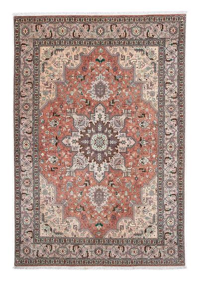Täbriz - 50 Raj Teppich 200x294cm - Perserteppich - beige