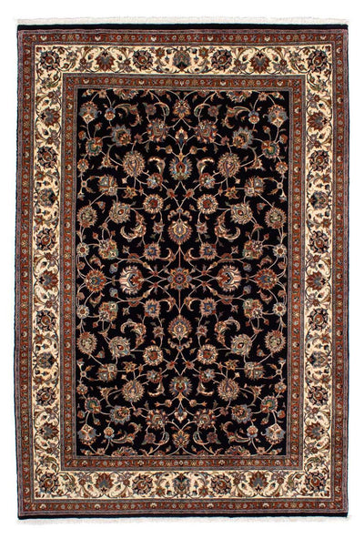 Maschad Teppich 195x286cm - Perserteppich - dunkelblau