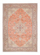 Täbriz - 50 Raj Teppich 206x302cm - Perserteppich - hellrot