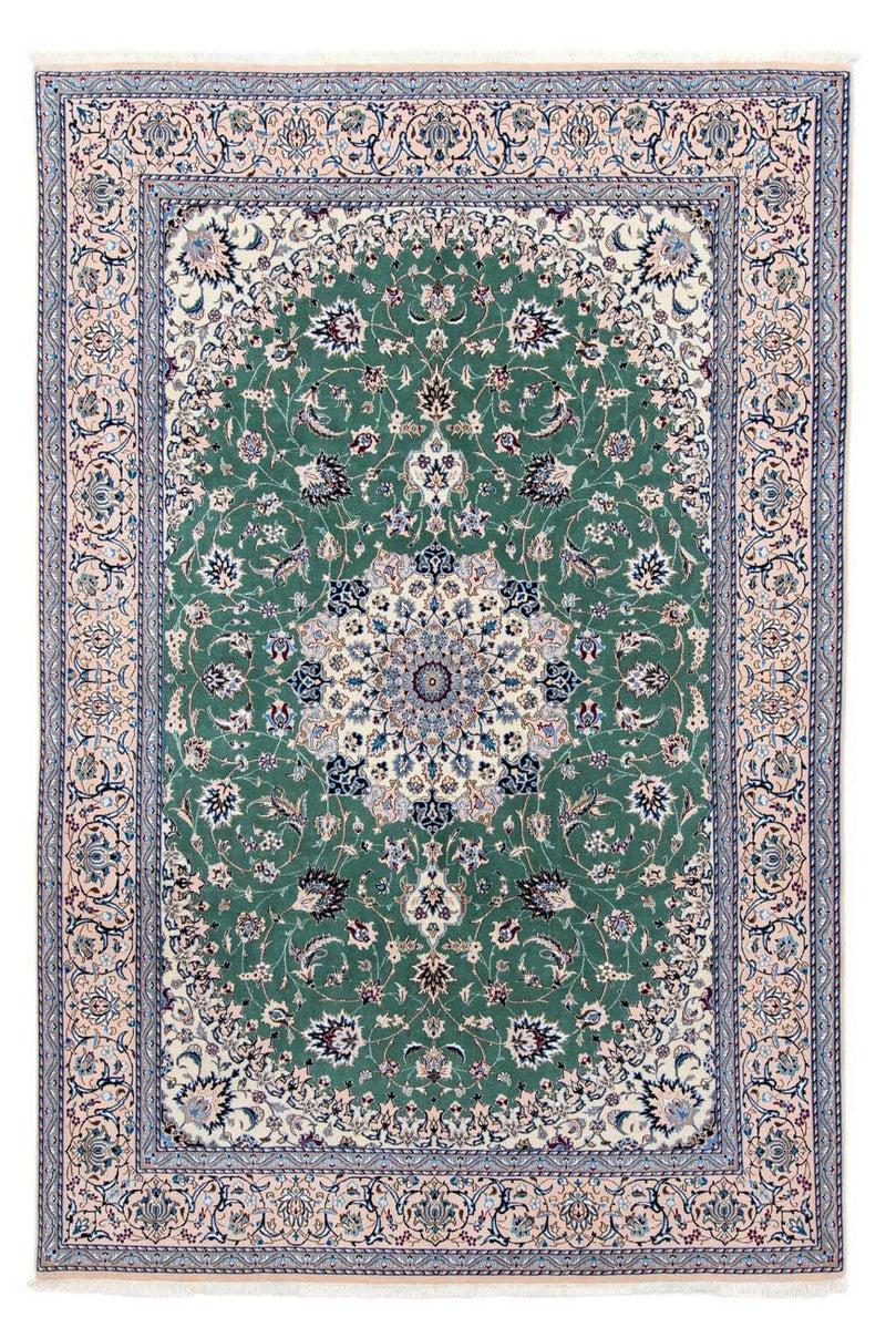 Nain - 9La Teppich 200x302cm - Perserteppich - grün
