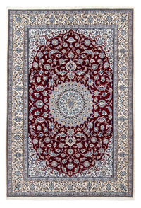 Nain - 9La Teppich 206x298cm - Perserteppich - dunkelrot – product image