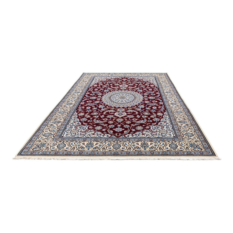 Nain - 9La Teppich 206x298cm - Perserteppich - dunkelrot