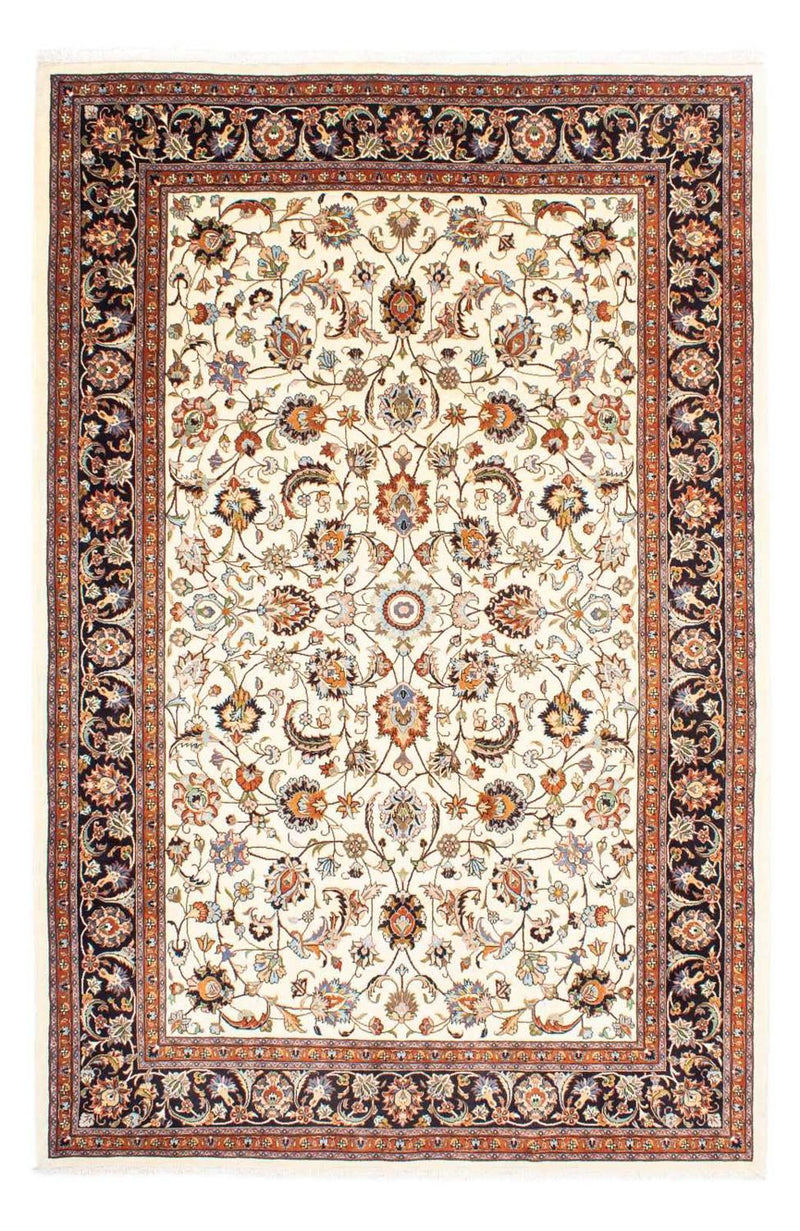 Kaschmar Teppich 202x297cm - Perserteppich - beige