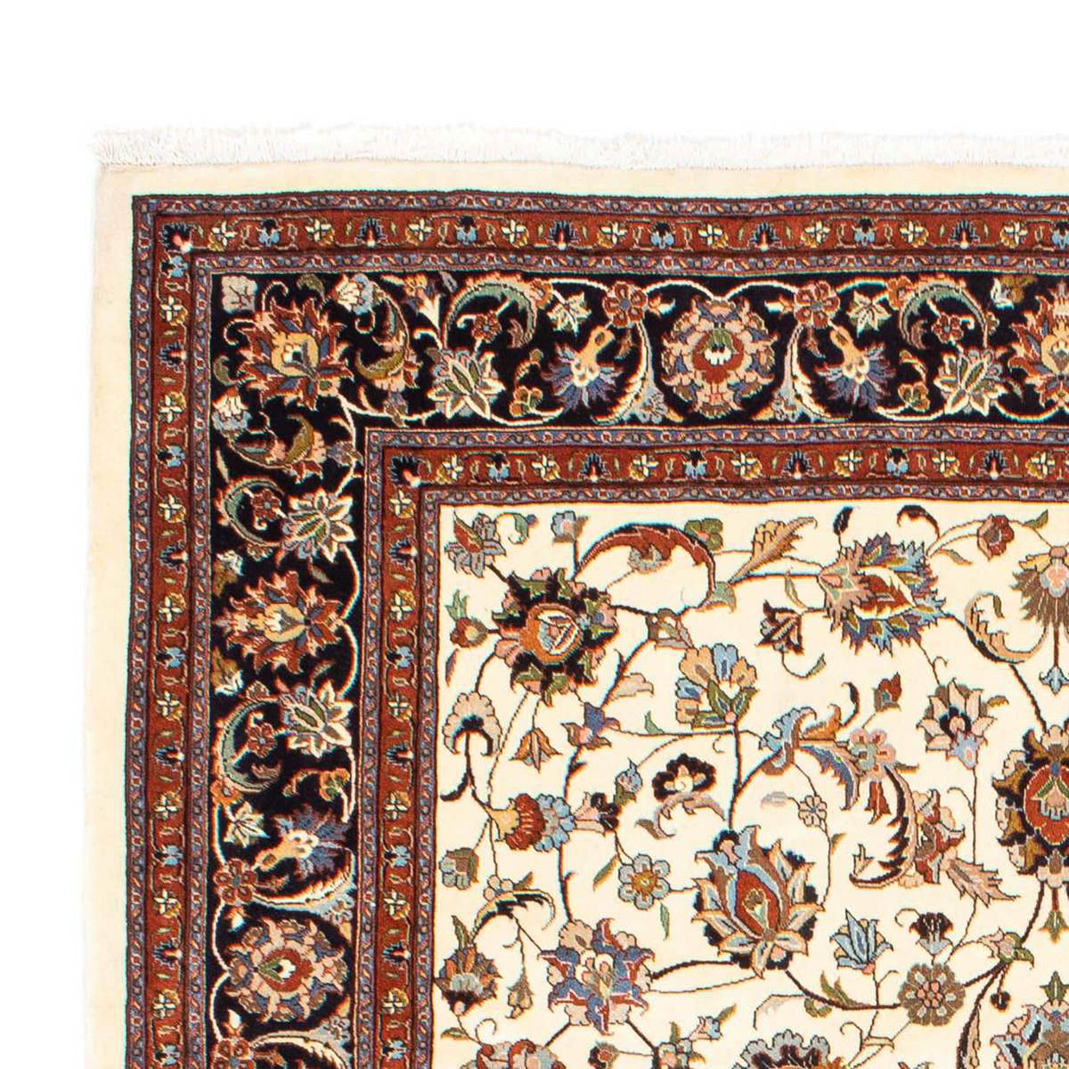 Kaschmar Teppich 202x297cm - Perserteppich - beige