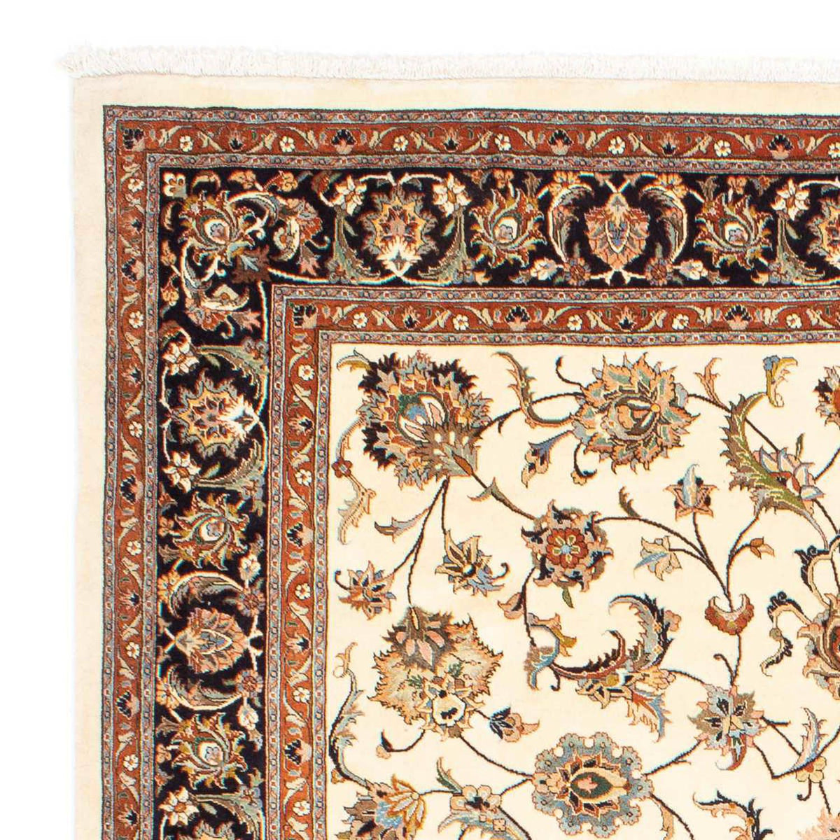 Kaschmar Teppich 220x275cm - Perserteppich - beige
