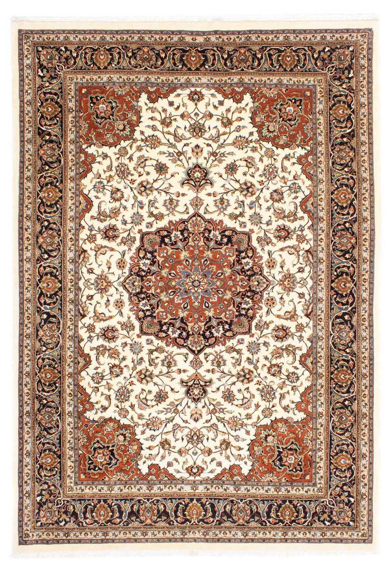 Kaschmar Teppich 205x305cm - Perserteppich - beige
