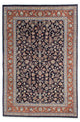 Kaschmar Teppich 201x294cm - Perserteppich - schwarz