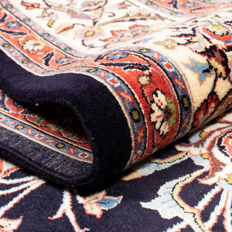Kaschmar Teppich 218x277cm - Perserteppich - dunkelblau
