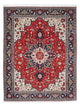 Täbriz - 50 Raj Teppich 152x196cm - Perserteppich - dunkelrot