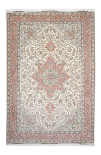 Täbriz - 50 Raj Teppich 206x310cm - Perserteppich - beige – product image