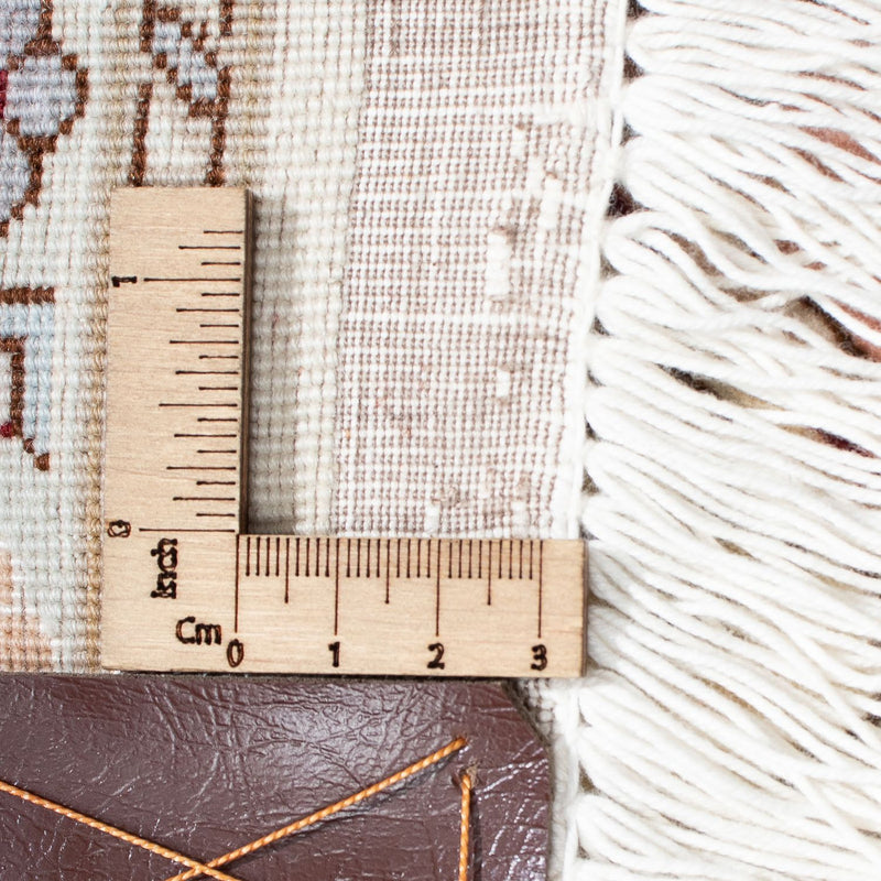 Täbriz - 50 Raj Teppich 206x310cm - Perserteppich - beige