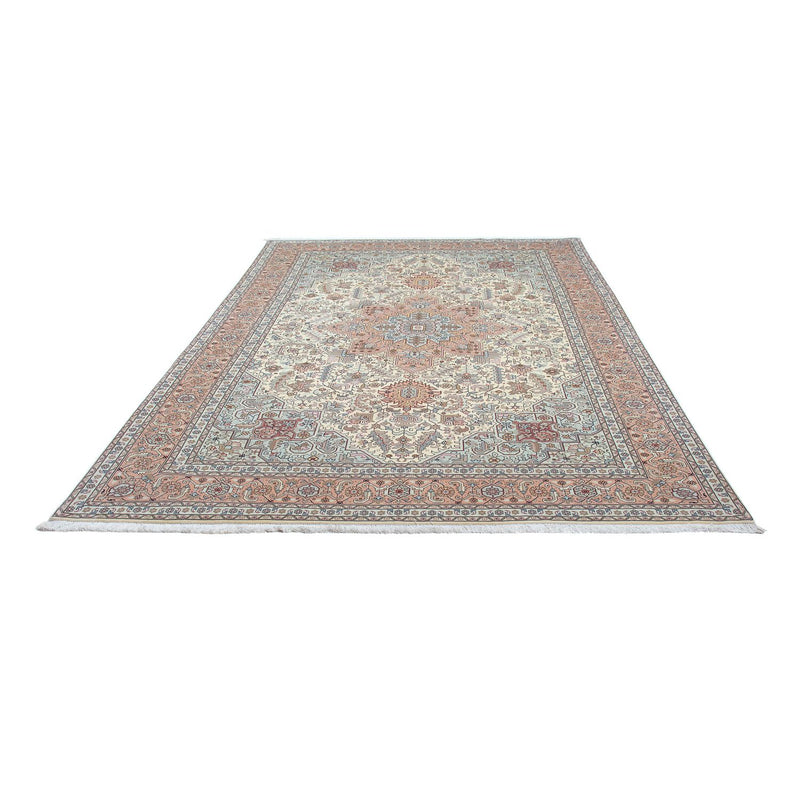 Täbriz - 50 Raj Teppich 212x304cm - Perserteppich - beige
