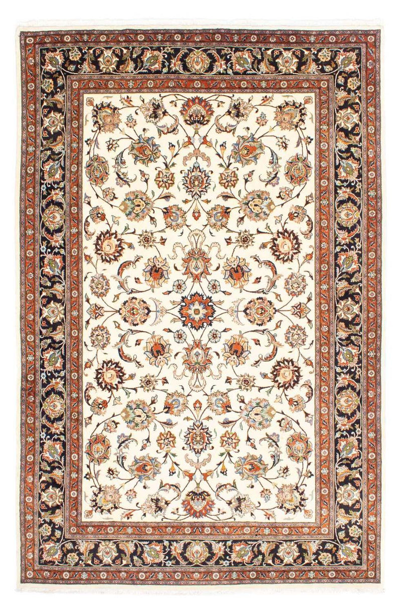 Kaschmar Teppich 199x293cm - Perserteppich - beige