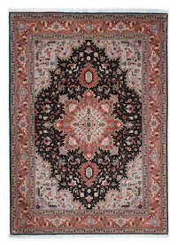 Täbriz - 50 Raj Teppich 152x212cm - Perserteppich - dunkelblau – product image