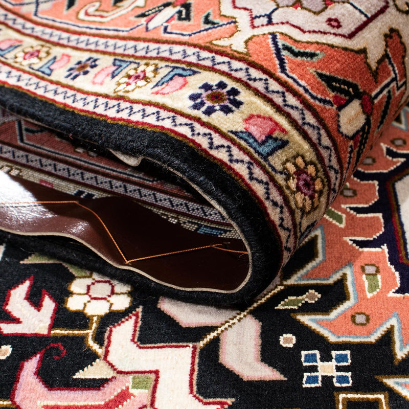 Täbriz - 50 Raj Teppich 152x212cm - Perserteppich - dunkelblau