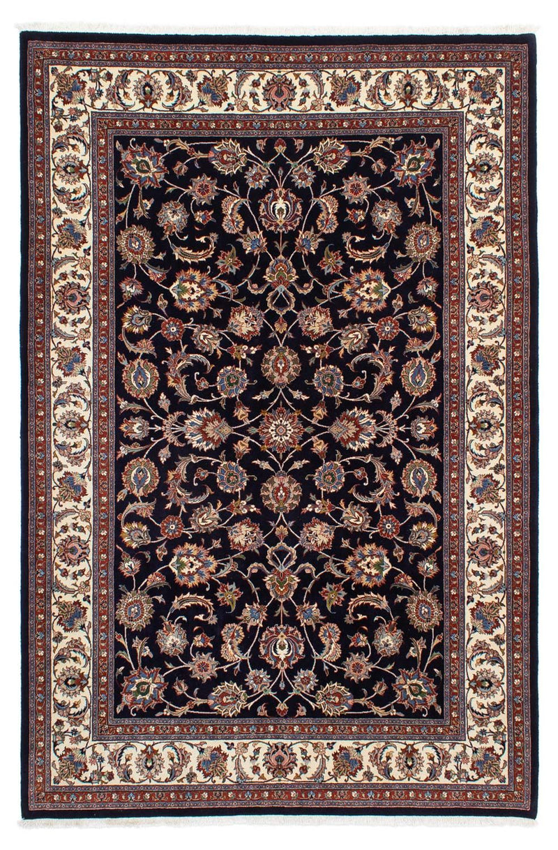Kaschmar Teppich 204x290cm - Perserteppich - schwarz
