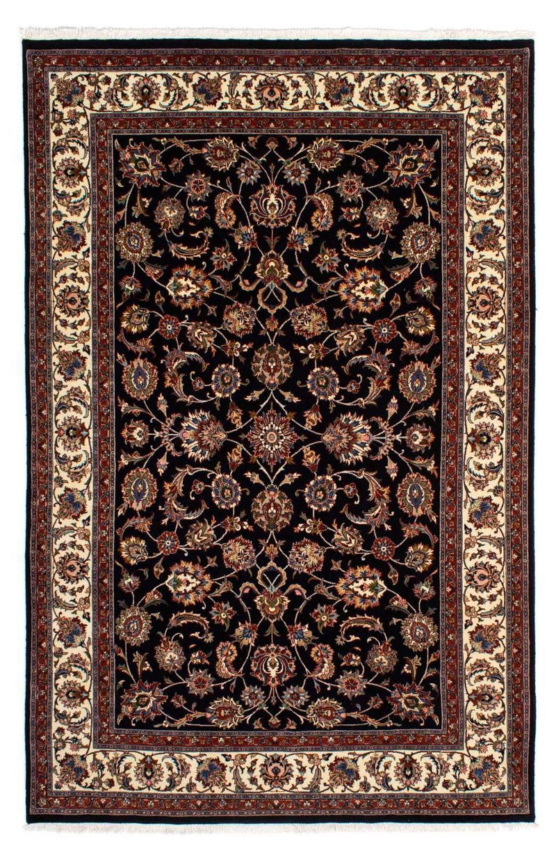 Kaschmar Teppich 203x297cm - Perserteppich - dunkelblau
