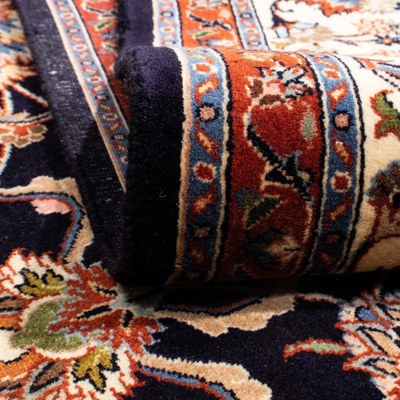 Kaschmar Teppich 203x297cm - Perserteppich - dunkelblau
