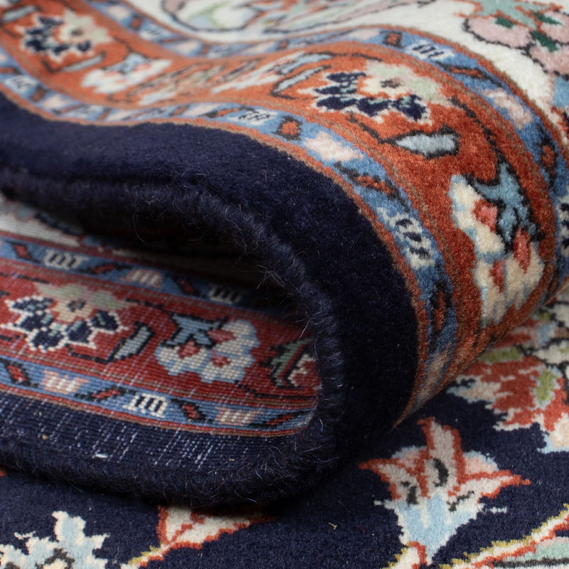 Kaschmar Teppich 192x298cm - Perserteppich - schwarz